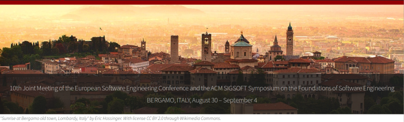 ESEC/FSE '15 - August 30 – September 4, 2015, Bergamo, Italy